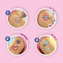 Ses Creative Tatuajes 3 en 1 SES8710341141554 Multicolor Blanco para Niños a partir de 5 meses