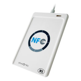 Plusonic Z Plusonic Lector y Escritor de Tarjetas NFC y RFID USB