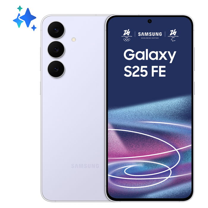 SAMSUNG Galaxy S25 FE 5G - Smartphone, Pantalla Dynamic AMOLED 2X 6.7" FHD+ 120Hz, 8GB RAM, 128GB, Cámara Triple 50MP, Batería 4900mAh, Android, Azul Icy Blue SAMSUNG Galaxy S25 FE 5G - Smartphone, Pantalla Dynamic AMOLED 2X 6.7" FHD+ 120Hz, 8GB RAM, 128GB, Cámara Triple 50MP, Batería 4900mAh, Android, Azul Icy Blue