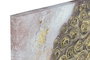 DKD Home Decor Cuadro Oriental Dorado Marron Buda 100 x 100 cm (2 Unidades) Lienzo MDF