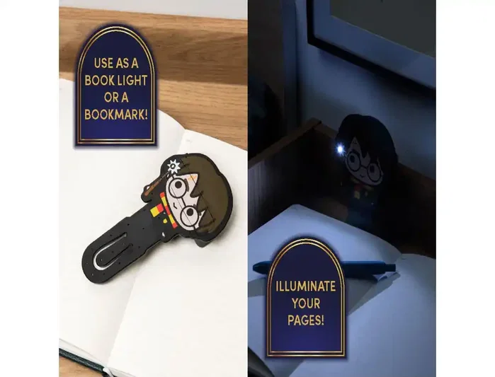 Wondee Lámpara de lectura Harry Potter estilo chibi