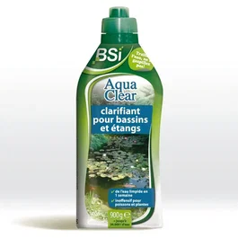 BSI Aqua Power Doble Acción Alguicida para Estanques 400 g Clarificador y Tratamiento 2 en 1