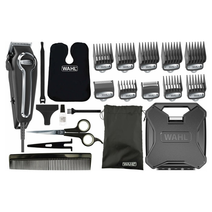 Wahl Elite Pro 20106-0460 Cortapelos Negro con 10 Peines Guía