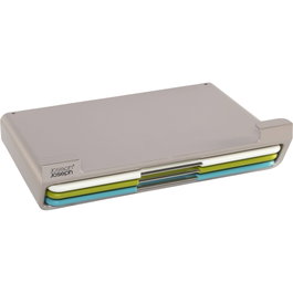 Joseph Joseph Juego de 3 tablas de cortar Slim para debajo del estante