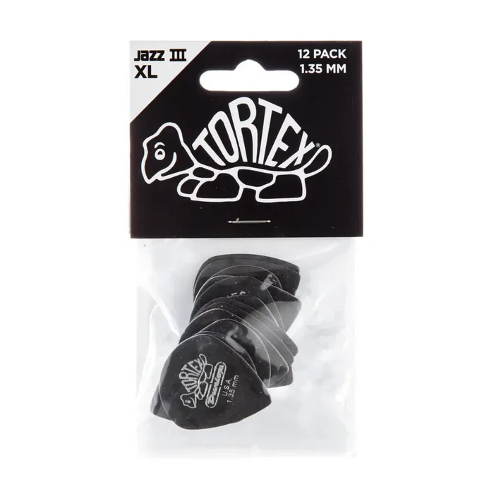 Dunlop Tortex Jazz III XL 1,35 mm (Pack de 12)