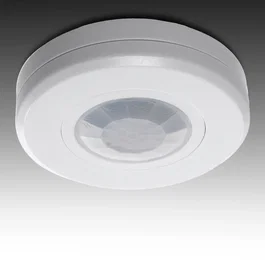 Sensor Movimiento Superficie Slim 360º 200W Infrarrojos 8m 360º 5seg-5min LED 220-240VAC