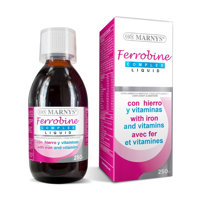 Marnys Ferrobine Complex 250 ml - Complemento alimenticio de hierro Marnys Ferrobine Complex 250 ml - Complemento alimenticio de hierro