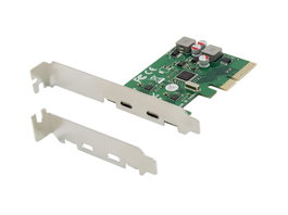 Conceptronic Controladora PCI Express x4 con 2 Puertos USB 3.2 Gen2 Tipo C