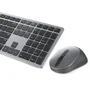 Dell Pro Plus KM7321W Kit de teclado y ratón inalámbrico Bluetooth y RF 2.4 GHz, Gris titanio, QWERTY español