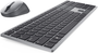 Dell KM7321W Juego de Teclado y Ratón Inalámbrico 2.4 GHz Bluetooth 5.0 QWERTY Español Gris Titanio