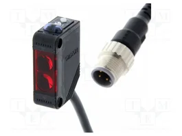 OMRON Sensor Fotoeléctrico Reflectivo con Reflector E3Z-R81-M1J-1 0.3M