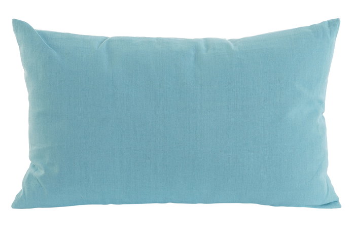 DKD Home Decor Cojin Mediterraneo Azul Azul Celeste 30 x 15 x 50 cm (3 Unidades)