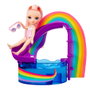 MGA Rainbow High Playset Pool Day con Muñeca Blush y Accesorios