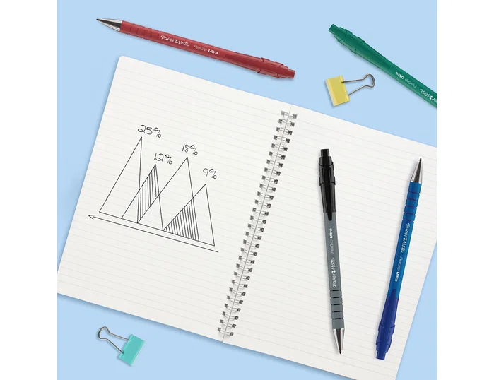 Papermate Flexgrip Bolígrafo Retráctil Negro