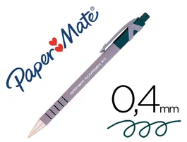 Papermate Bolígrafo Flexgrip Retráctil Negro Tinta Aceite Trazo 0.4mm