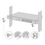 TP-Link Kit de Montaje en Rack Omada, 13 Unidades, Metal, Negro para OC300, TL-R480T+, TL-SG1008MP, TL-SG2210MP