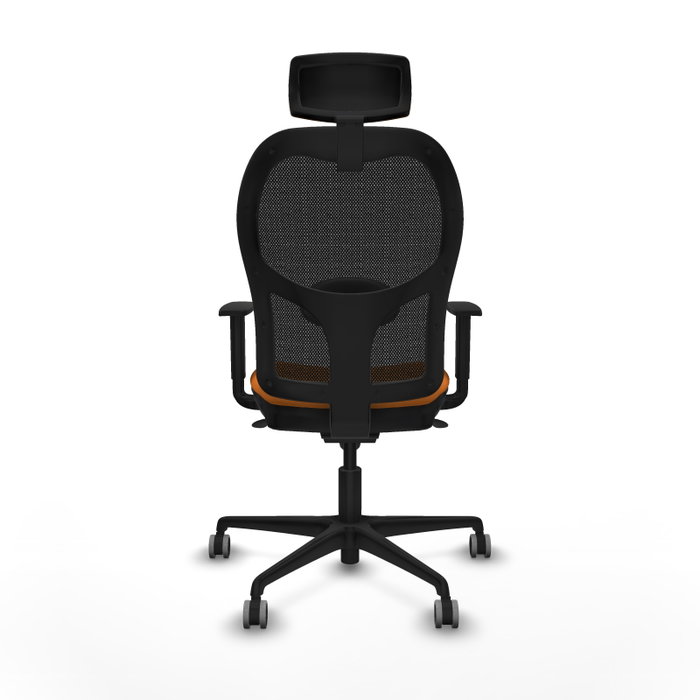 PIQUERAS Y CRESPO Silla de oficina Jorquera Naranja y Negro PIQUERAS Y CRESPO Silla de oficina Jorquera Naranja y Negro