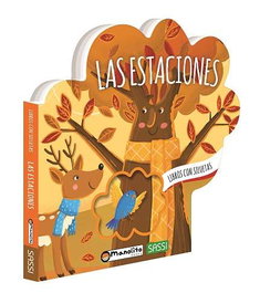 M4 MANOLITO BOOKS EDITORIAL, LAS ESTACIONES - LAS ESTACIONES.(LIBROS CON SILUETAS)