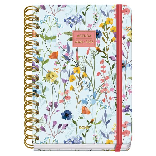 Agenda Escolar (2026-27) Dohe Premium Wire-O Tapa Extra A5 D/P Con Goma Eden Agenda Escolar (2026-27) Dohe Premium Wire-O Tapa Extra A5 D/P Con Goma Eden