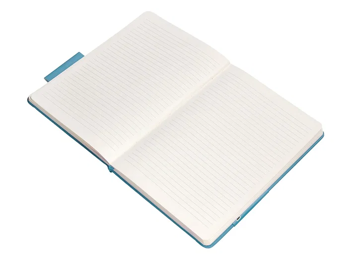 Antartik Cuaderno A5 Tapa Dura Hojas Rayas Azul Claro 100 Hojas 80 Gr FSC
