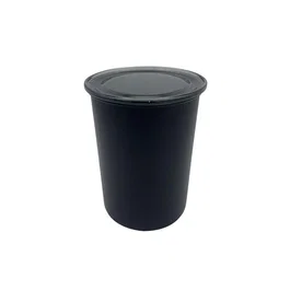 Airscape® Contenedor de aroma de acero inoxidable medio, negro mate