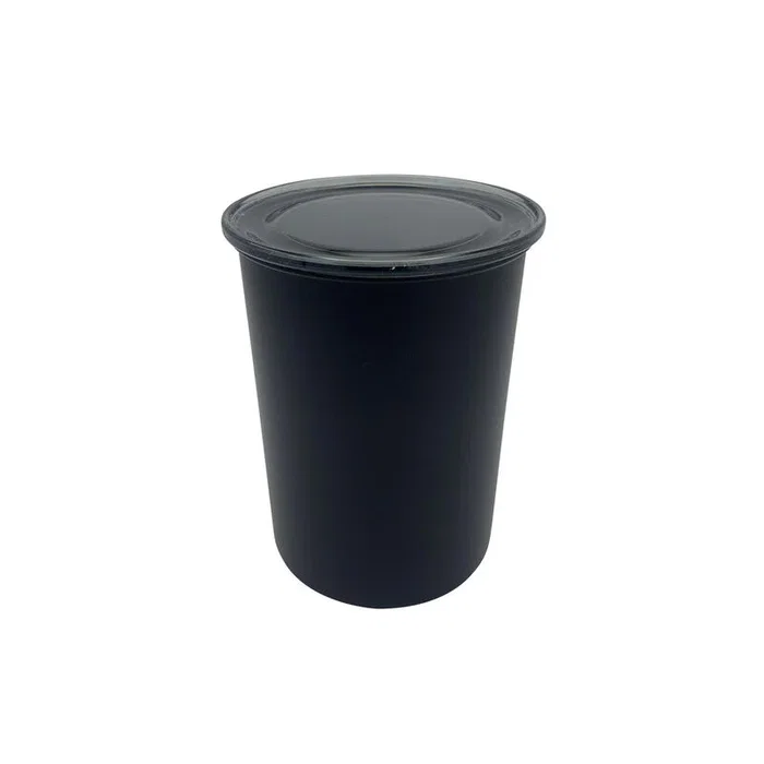 Airscape® Contenedor de aroma de acero inoxidable medio, negro mate Airscape® Contenedor de aroma de acero inoxidable medio, negro mate