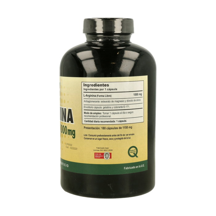 Vbyotics L-Arginina 1000mg 180 cápsulas Vbyotics L-Arginina 1000mg 180 cápsulas