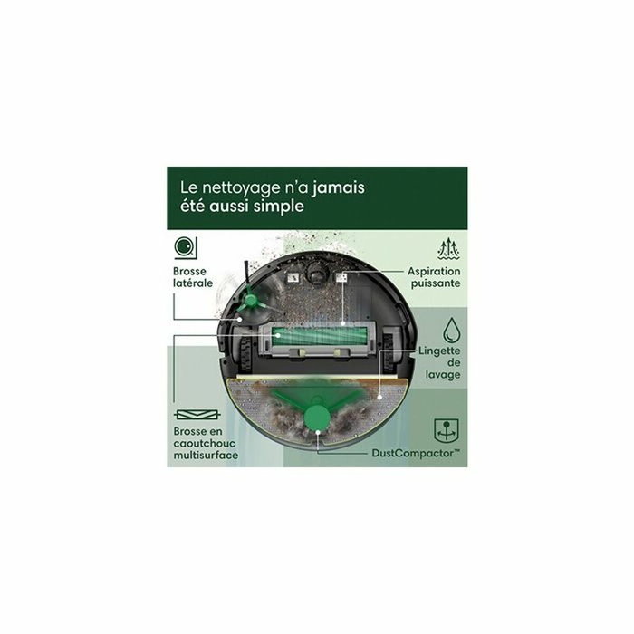 iRobot Roomba 205 DustCompactor Negro