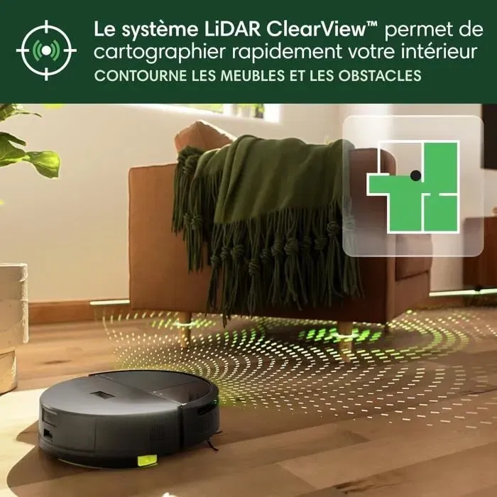 iRobot Roomba 205 DustCompactor Aspiradora Robot Negra