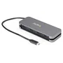 StarTech.com Hub USB-C a 4 Puertos USB-A 5 Gbps Negro/Gris HB30CM4AB