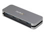 StarTech Hub USB 3.2 Gen 1 (3.1 Gen 1) Tipo C 5 Gbps, HB30CM4AB, Puerto 4 en 1, Negro
