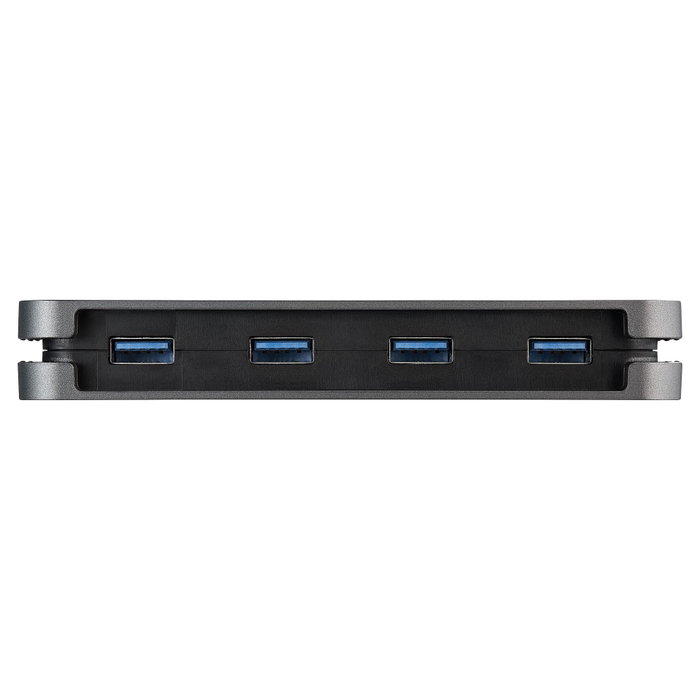 StarTech.com Hub USB-C a 4 Puertos USB-A 5 Gbps Negro/Gris HB30CM4AB