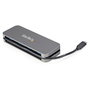 StarTech.com Hub USB-C a 4 Puertos USB-A 5 Gbps Negro/Gris HB30CM4AB