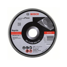 Bosch Trennscheibe Rapido para Inox 125x10x1,6mm