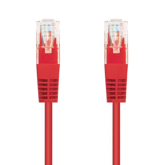 Nanocable Cable de Red RJ45 CAT.6 UTP AWG24 25 cm Rojo