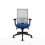 PIQUERAS Y CRESPO Silla de oficina Horna Azul y Blanco
