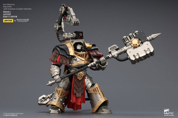 Joy Toy Warhammer The Horus Heresy Figura Iron Warriors Warsmith 14 cm
