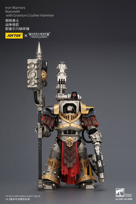 Joy Toy Warhammer The Horus Heresy Figura Iron Warriors Warsmith 14 cm