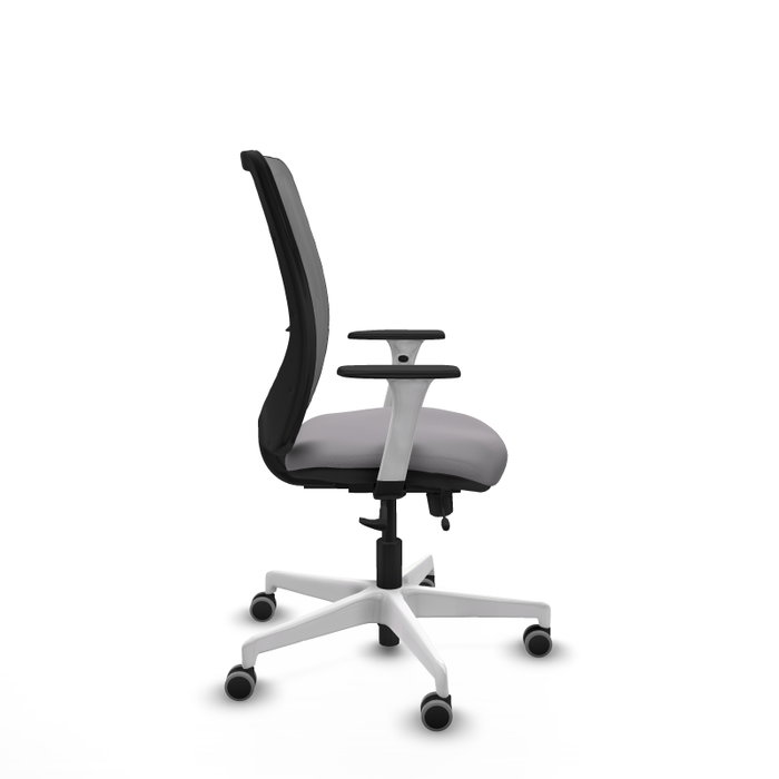 PIQUERAS Y CRESPO Silla de oficina Zulema Gris con Mecanismo Sincro/Traslack