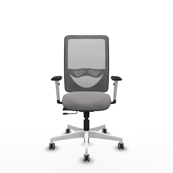 PIQUERAS Y CRESPO Silla de oficina Zulema Gris con Mecanismo Sincro/Traslack