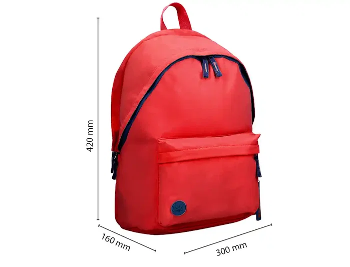 Antartik Mochila Antartik Teens Basic Pack roja 20 l con bolsillo para portátil Antartik Mochila Antartik Teens Basic Pack roja 20 l con bolsillo para portátil