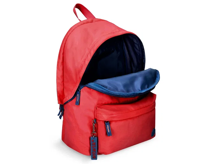 Antartik Mochila Antartik Teens Basic Pack roja 20 l con bolsillo para portátil Antartik Mochila Antartik Teens Basic Pack roja 20 l con bolsillo para portátil