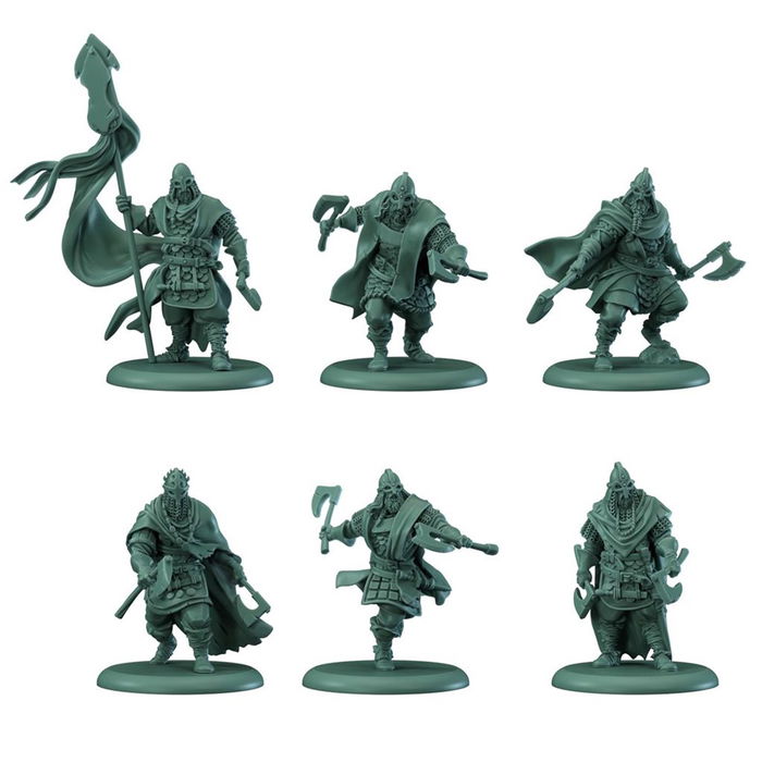 CMON Juego de Mesa Canción de Hielo y Fuego: Hijos del Hierro Saqueadores - Expansión de Miniaturas - 2+ Jugadores, +14 años - Ref. EECMSI120