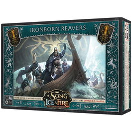 CMON Juego de Mesa Canción de Hielo y Fuego: Hijos del Hierro Saqueadores - Expansión de Miniaturas - 2+ Jugadores, +14 años - Ref. EECMSI120