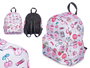 Pincello Mochila Infantil Arcoiris Gris 22x28x12cm (Set de 12)