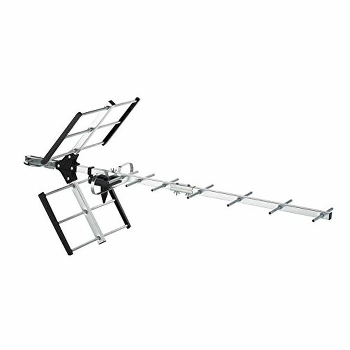 One For All SV9354 Antena de TV para exteriores con filtro 4G, Full HD - Gris One For All SV9354 Antena de TV para exteriores con filtro 4G, Full HD - Gris
