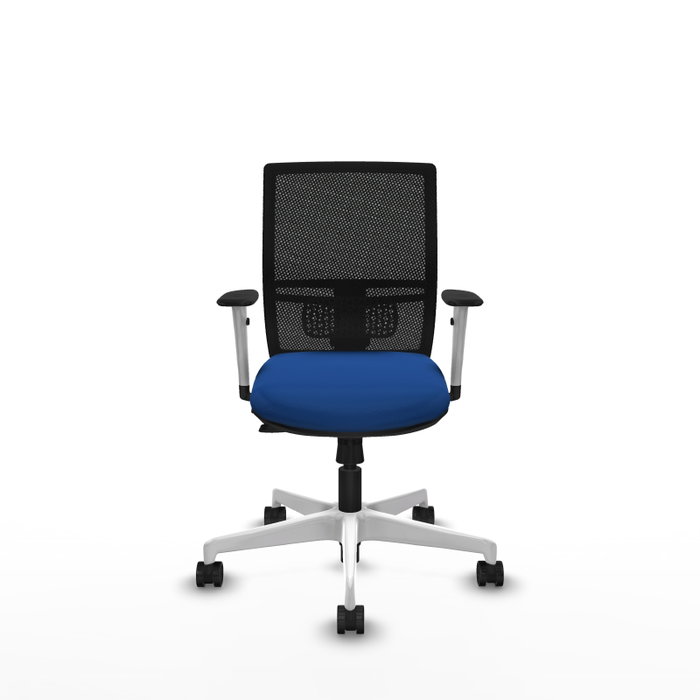 PIQUERAS Y CRESPO Silla de oficina Yunquera Azul y Negro
