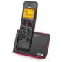 Spc Blade 7290RC1 Teléfono Inalámbrico Rojo y Negro