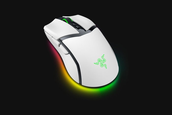 Razer Cobra Pro Blanco, Ratón Gaming Inalámbrico 30.000 DPI