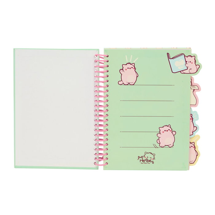 Safta Bloc de notas A5 Pembe the pink cat